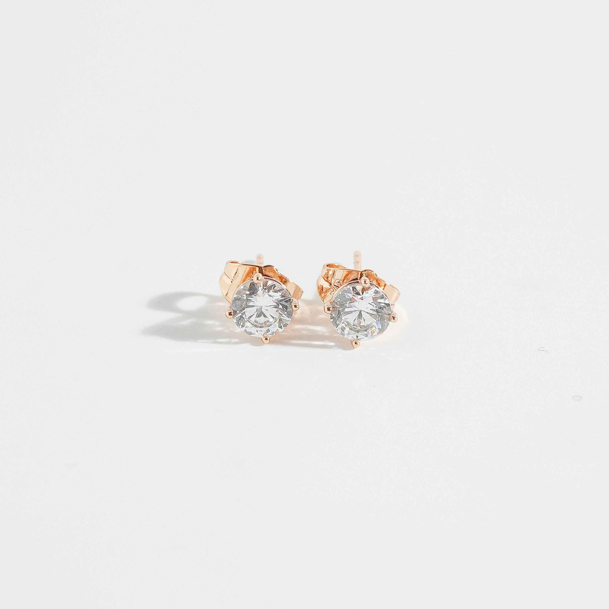 Solitaire Crystal Studs Earring