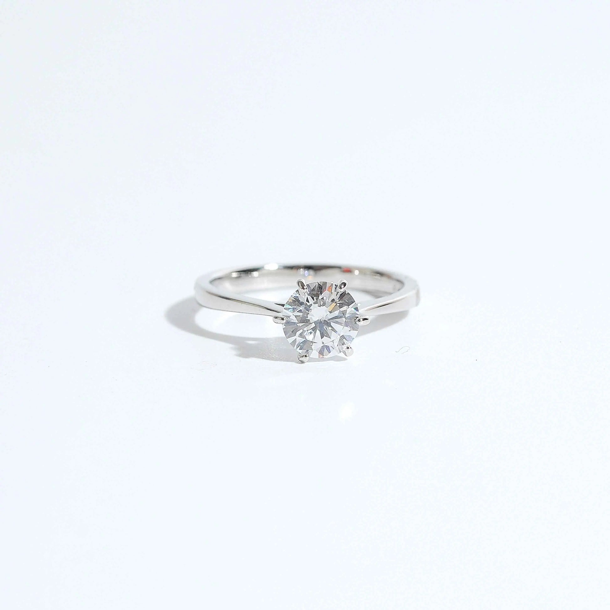 Solitaire Princes Ring