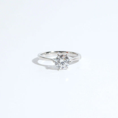 Solitaire Princes Ring