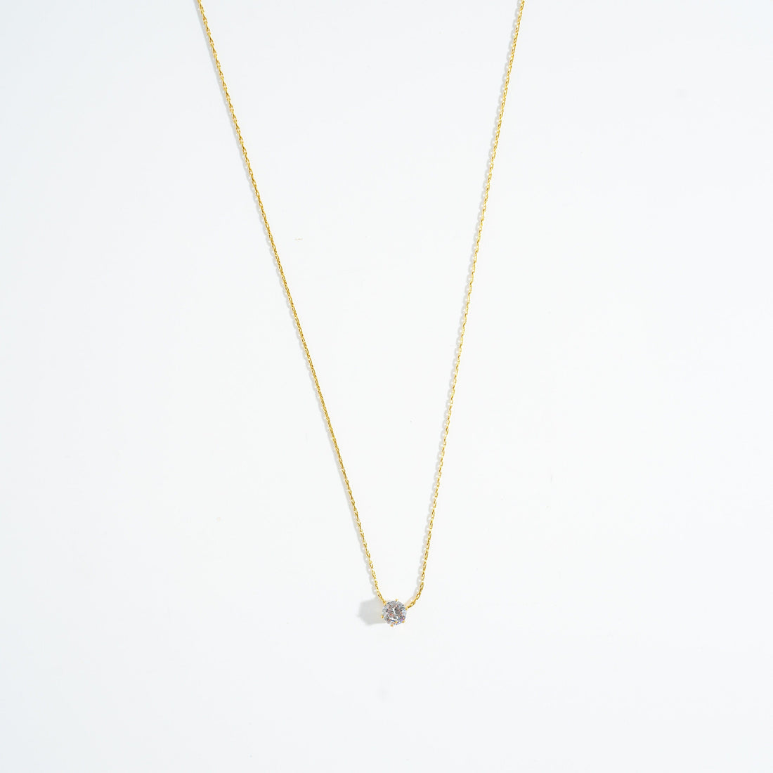 Solitaire Zirqon Necklace – necklace for women | Magnus