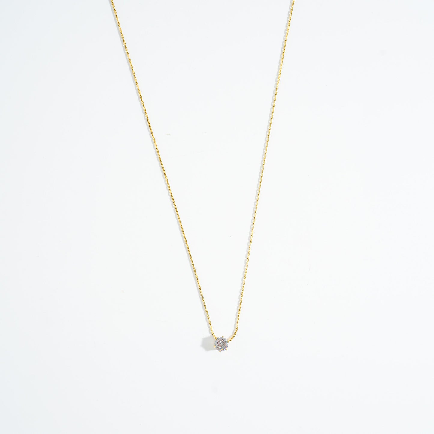 Solitaire Zirqon Necklace magnus