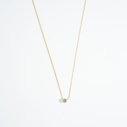 Solitaire Zirqon Necklace magnus