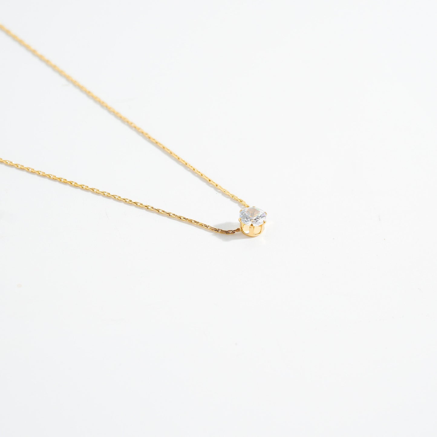 Solitaire Zirqon Necklace magnus