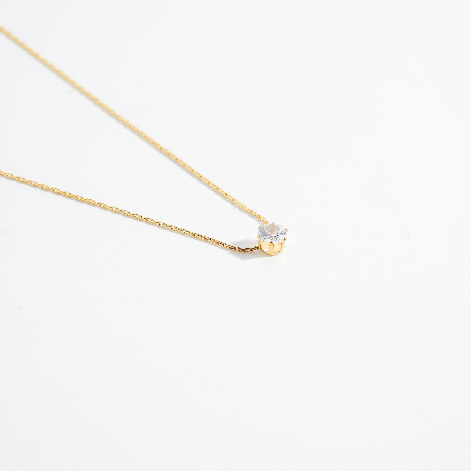 Solitaire Zirqon Necklace magnus