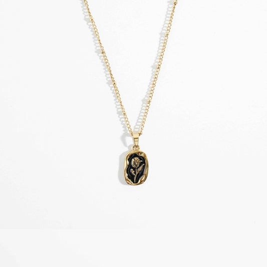 Tulip Gold Necklace