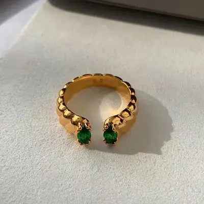 Golden Mint Ring