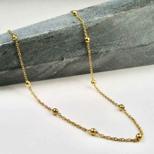 Gold Pearls Bracelet