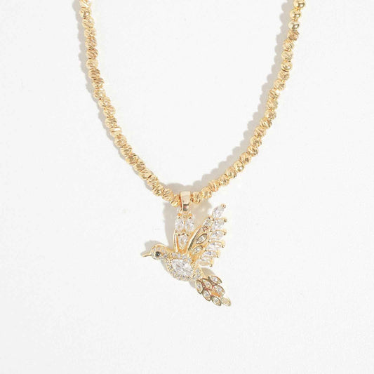 Dove of Jewel Necklace