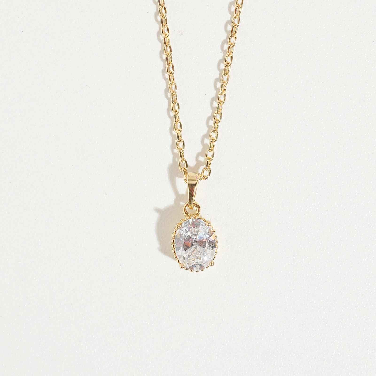 Oval Cut Necklace – necklace for women | Magnus