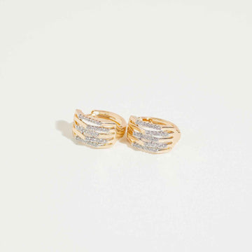Magnus Ellezar Hoops bold large gold-tone statement hoop earrings for women Pakistan