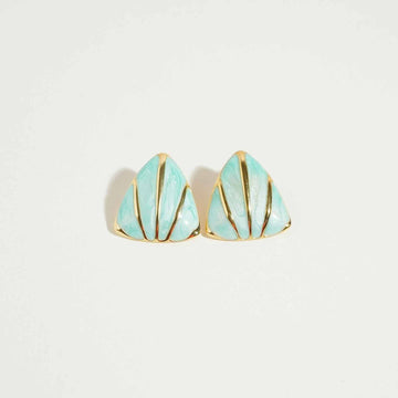 Magnus Trionna Studs triple-stone fashion stud earrings for women Pakistan