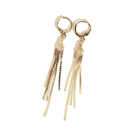 Chic Tassels Earrings | Glamorous Tassel Dangle Earrings for Women – Magnus