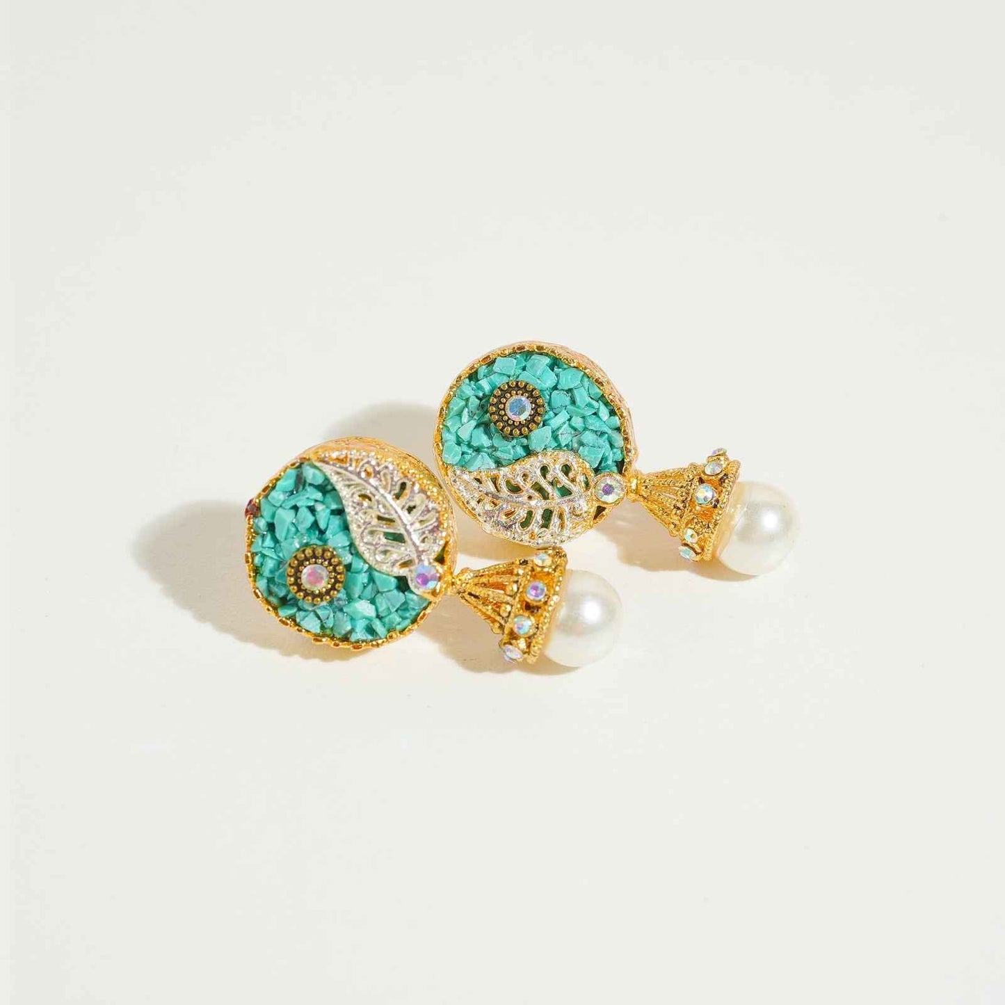 Egyptian Crush Earrings – close-up detail of design | Magnus