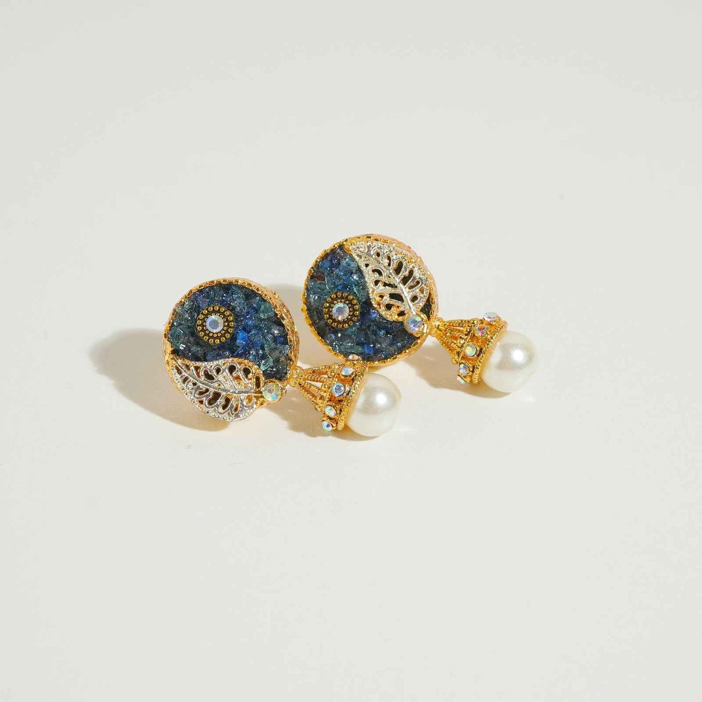 Egyptian Crush Earrings – close-up detail of design | Magnus