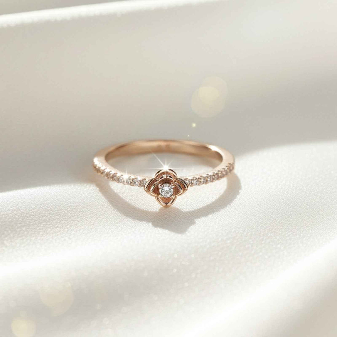 Refined accent ring for women, elegant statement ring for women with chic center accent, fashion rings with focal detail, graceful fashion ring, soft focal detail ring, stylish women’s accessory ring, everyday statement ring, polished look ring