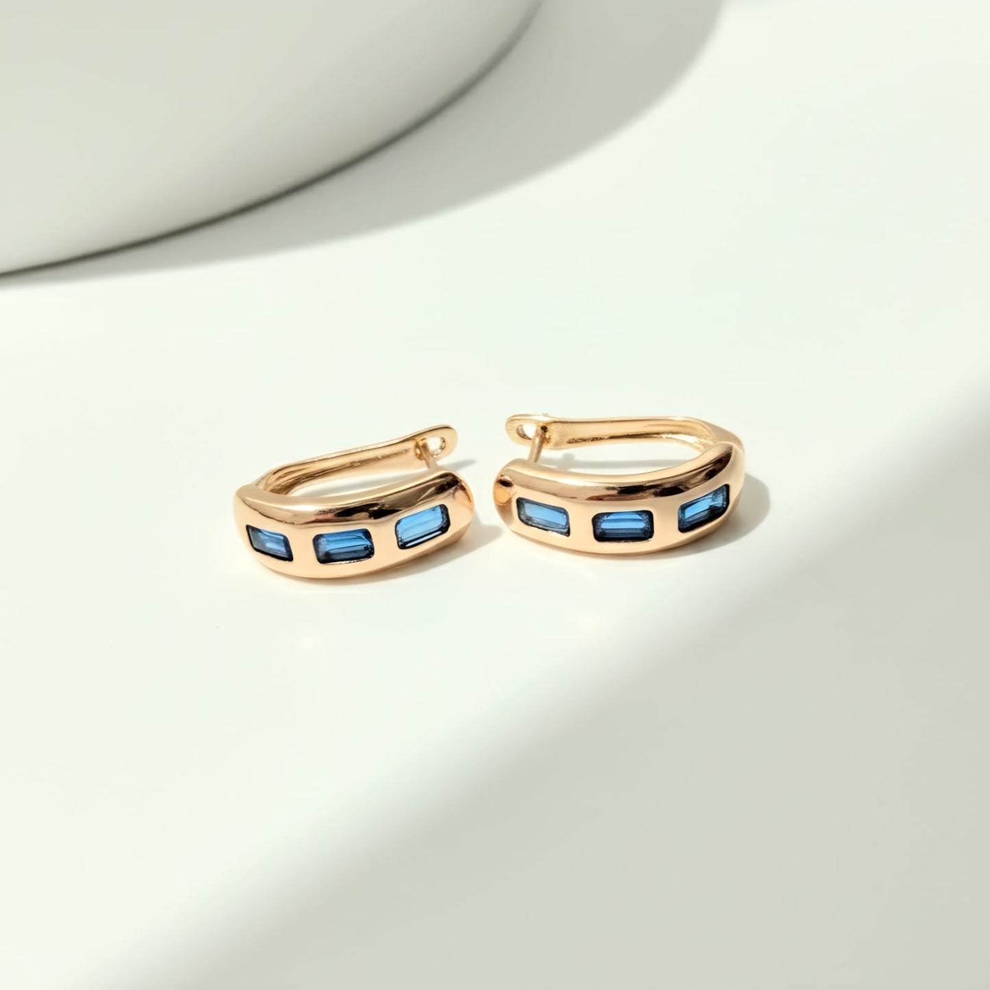 Statement Latch Earrings – close-up detail of design | Magnus