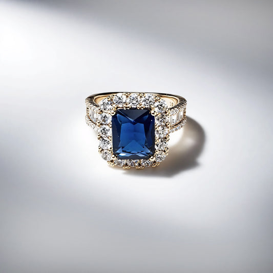 Sapphire Statement Ring