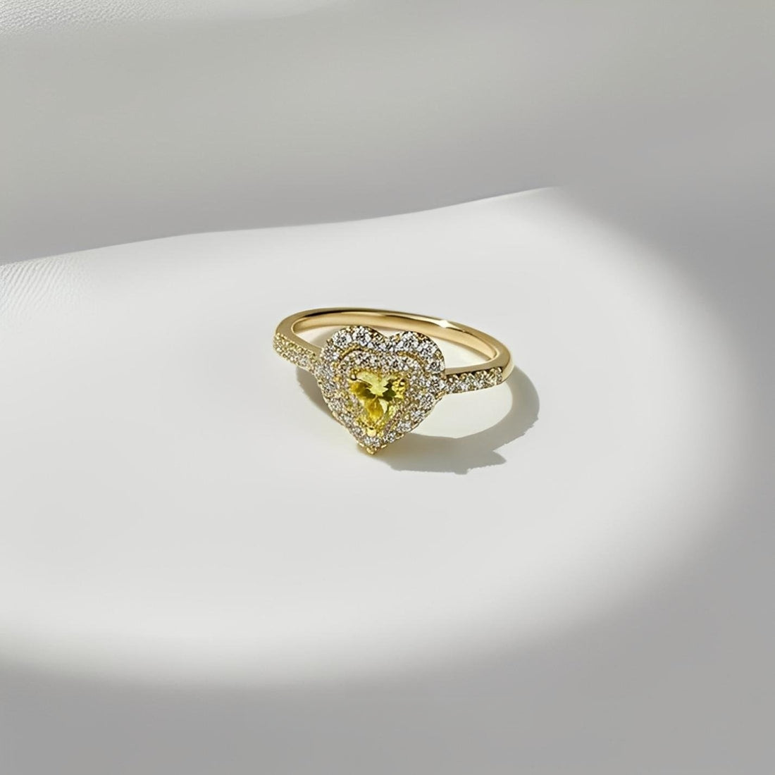 Lime Heart Ring – ring for women | Magnus