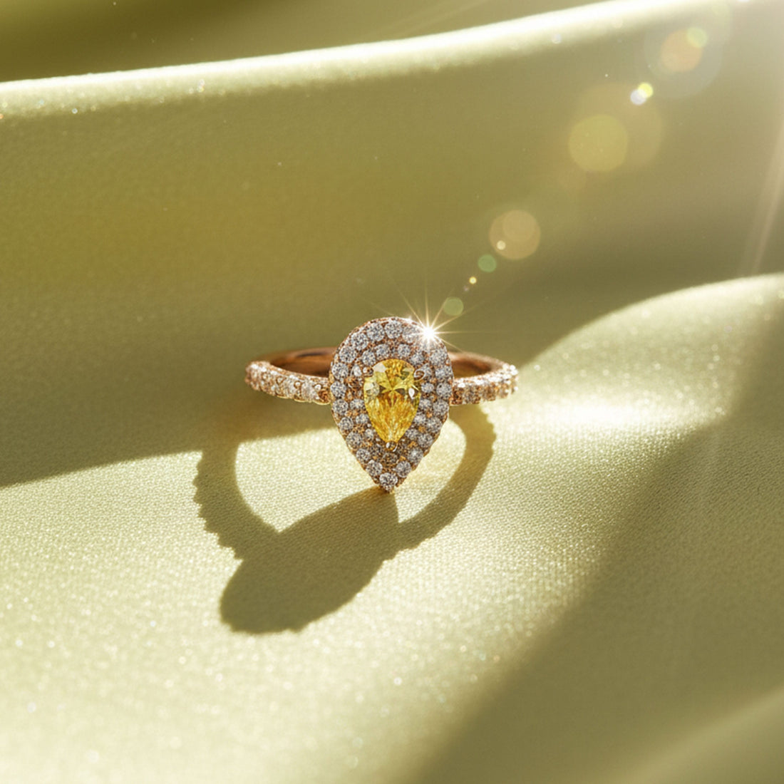 Pear Cluster Ring – close-up detail of design | Magnus
