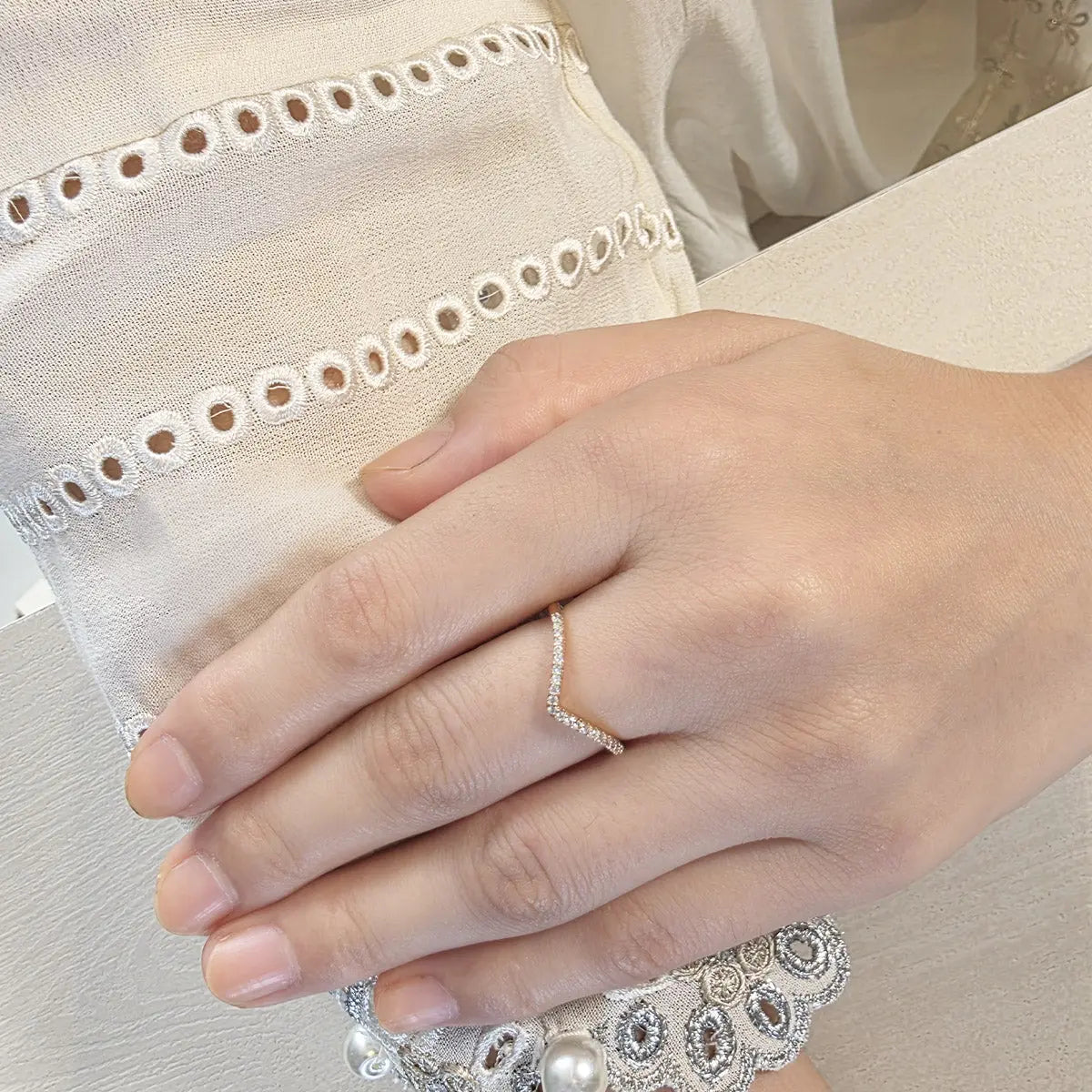 Sleek Eternity Ring